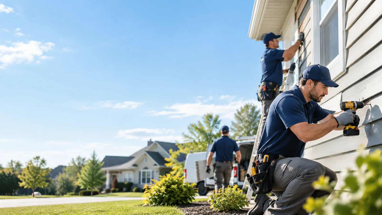 Commercial Siding Repair in Fackler, AL
